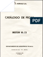 Catologo de Peças de Motor M73