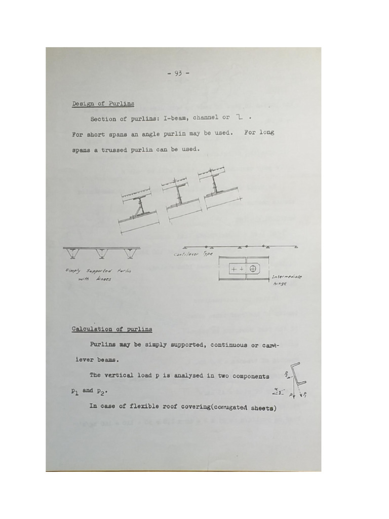 96831-Design of Purlins | PDF