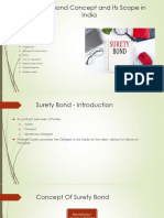 Surety Bond by Saransh Bagdi