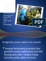 Pasar & Terbentuknya Harga