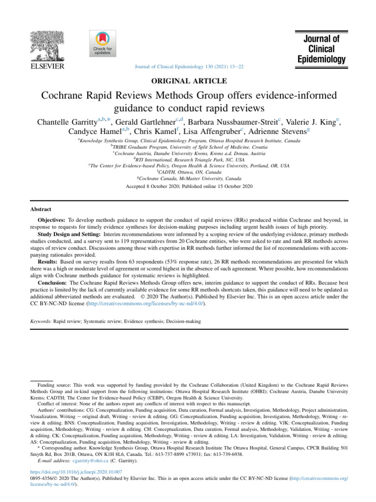 garritty-et-al-2021-cochrane-rapid-reviews-methods-group-evidence