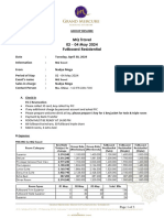 Group Resume MQ Travel 02 - 04 May 2024