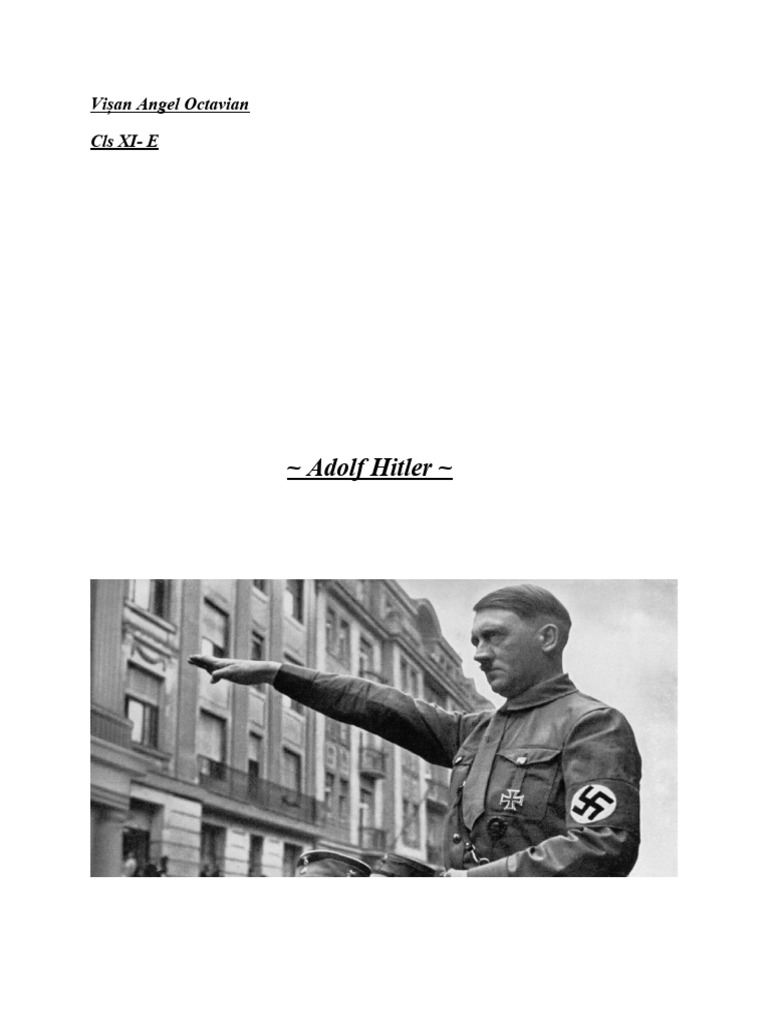 Adolf Hitler | PDF