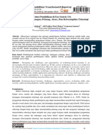 Jurnal Pendidikan Transformatif (Jupetra) : e-ISSN: 2963-3176 Vol. 01 No. 02 (2022) : November 2022