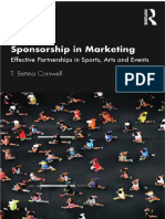 PDF T Bettina Cornwell Sponsorship in Marketing Effective Partnerships in Sports Arts and Events B 2020 Compress