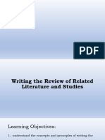 11 Review of Related Literature