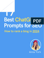 17 Best ChatGPT Prompts For Seo by Anna York 1714573800
