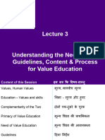 Unit-1 Understanding the Need, Basic Guidelines, Content & Process for Value Education