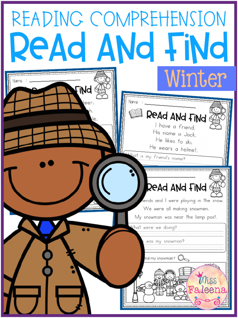 Winter Reading Comprehension Activities | PDF | Rudolph The Red Nosed ...