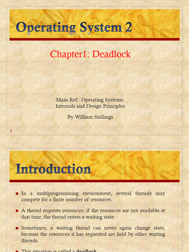 Understanding Deadlock in Systems | PDF | Process (Computing) | Computing