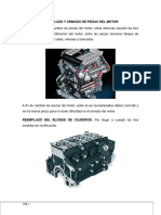 TEMA N° 5 REEMPLAZO Y ARMADO DE PIEZAS DEL MOTOR