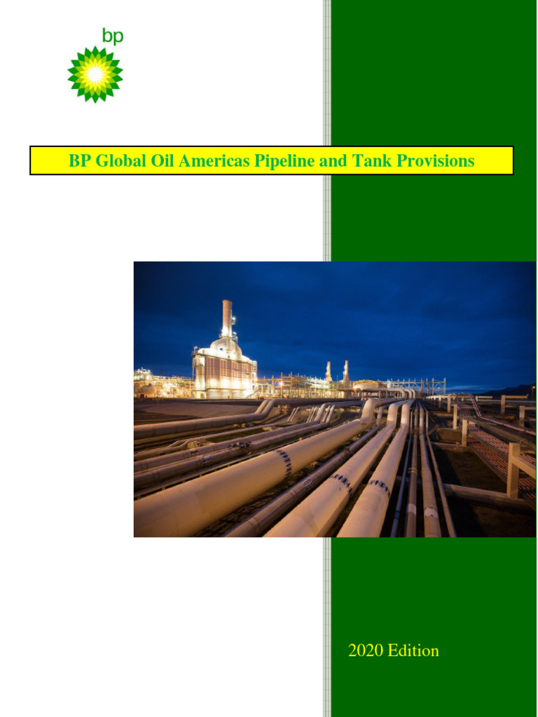 BP Global Oil Americas Provisions 2020 | PDF | Bp