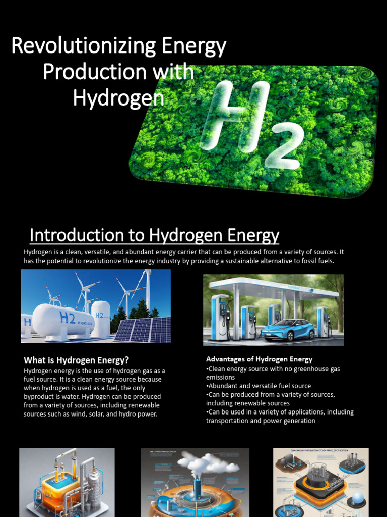 Hydrogen Energy: A Sustainable Future | PDF | Hydrogen | Hydrogen Economy