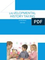 Developmental History Taking