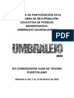 Memoria Umbralejo 2023