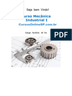Curso Mecanica Industrial I SP 09928