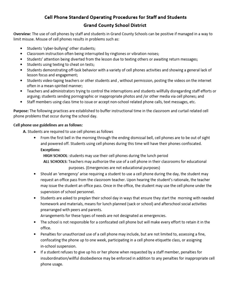 cell-phone-policy-staff-and-students-pdf-text-messaging-mobile-phones