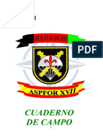 CUADERNO DE CAMPO ASPFOR  XVII (MANDOS)