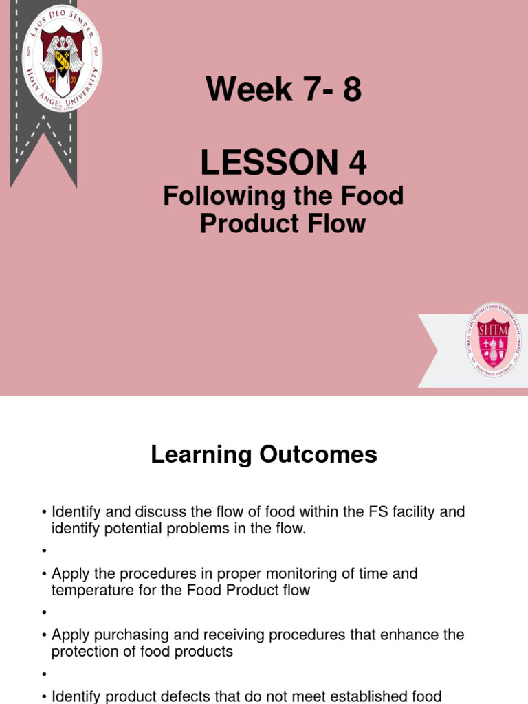 Understanding Food Product Flow | PDF | Meat | Cooking