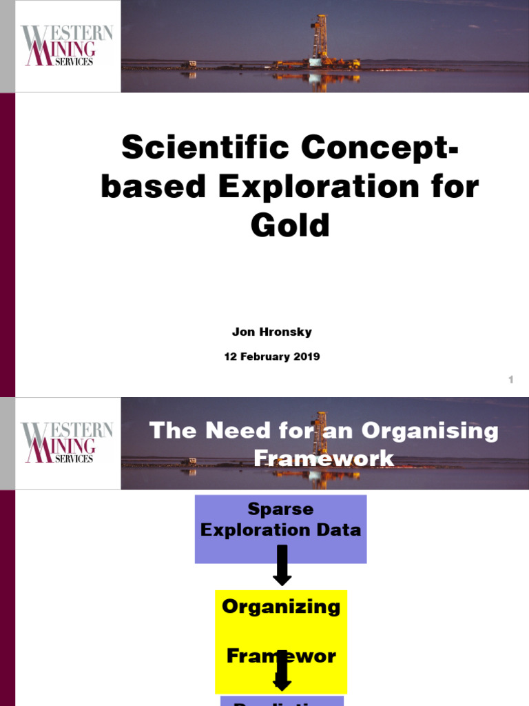 Scientific Concept Based Exploration For Gold - Hronsky - Feb2019 | PDF ...