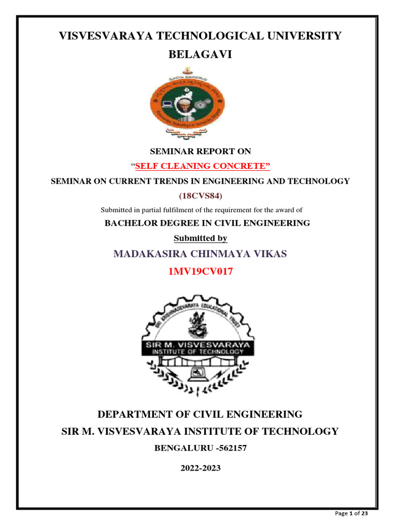 Sample seminar report download free pdf n ox titanium dioxide