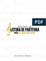 Método de Leitura de Partitura Na Clave de Sol - Sérgio Moraes