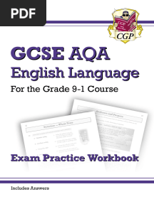 GCSE English Language AQA Workbook (CGP Books) (Z-Library)