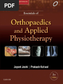 Orthopaedics and Applied Physiotherapy