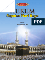 Hukum Seputar Hari Raya - 1442