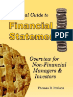 A Visual Guide To Financial Statements Overview For Non Financial Managers Amp Investors