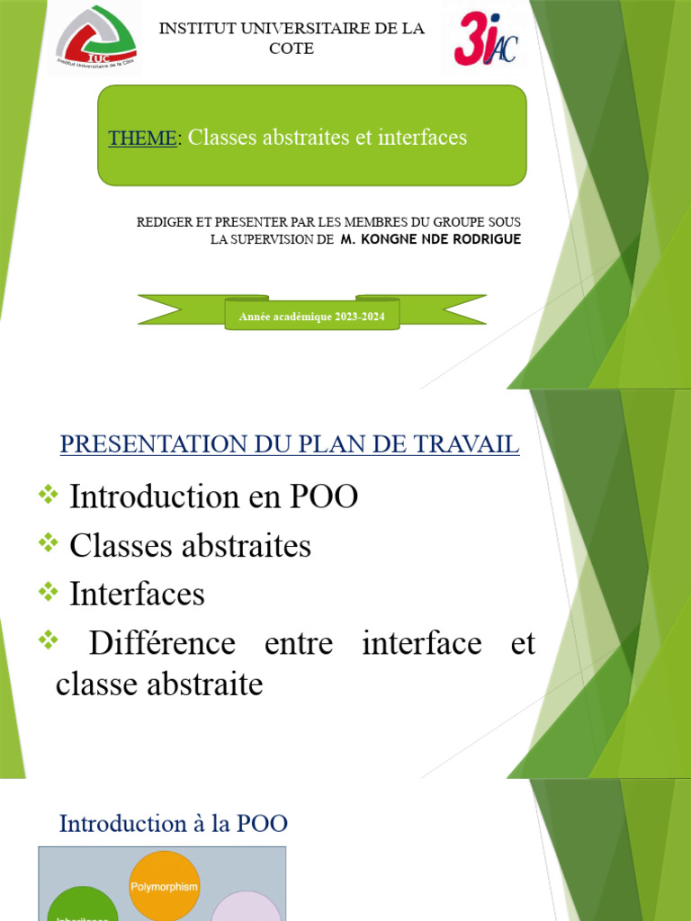 Classes Abstraites vs Interfaces en Java | PDF | Ordinateurs ...