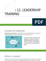 Module 11 Leadership