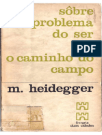 Sobre o Problema Do Ser_ O Caminho Do Campo - HEIDEGGER