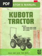 Download Kubota b5100-b6100-b7100 Owners Manual by bomber1000 SN73181550 doc pdf