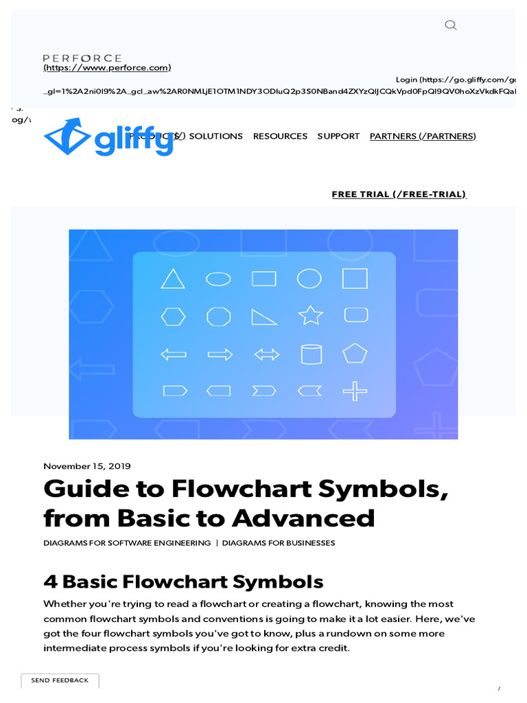 Flowchart Symbols Guide | PDF | Computing