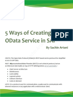 5 Ways of Creating an OData Services in SAP