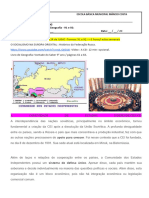 Geografia Semana XIV - Turmas - 91 e 92