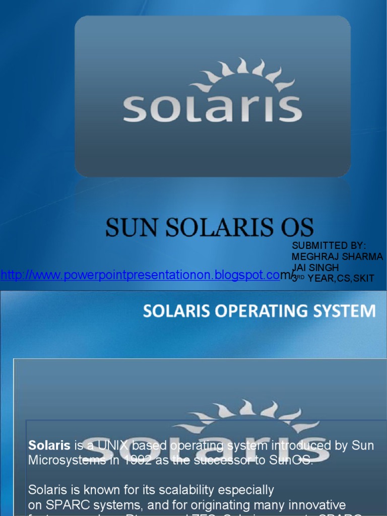 Sun Solar Is Final 2003 | PDF
