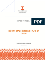 História oral e História do funk na escola