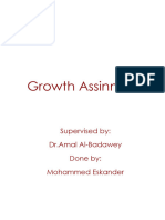 Growth Assinment