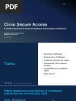 PIW Cisco Secure Access SSE Overview