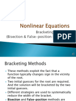 2.1 Nonlinear Equs - BisectionFalse-Position