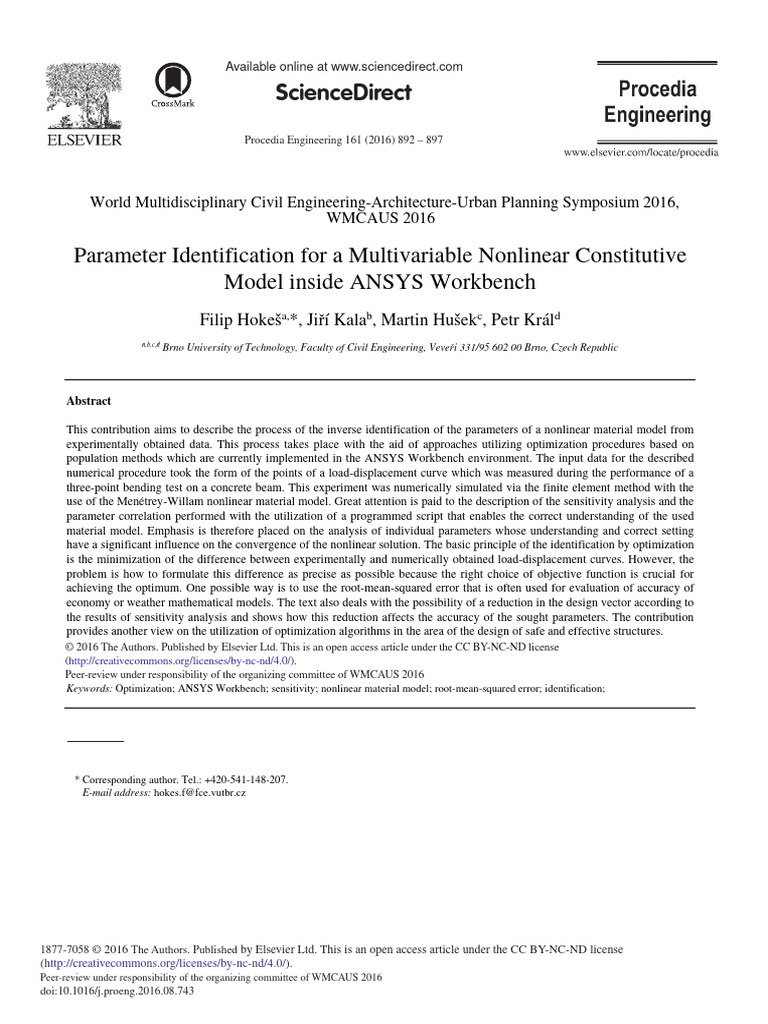1 s2.0 S1877705816329721 Main | PDF | Strength Of Materials | Fracture ...