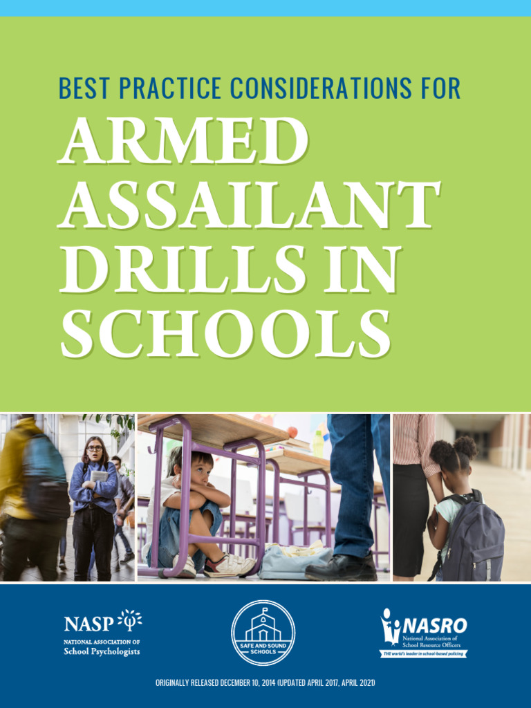 Best Practices for School Assailant Drills | PDF | Psychological Trauma ...