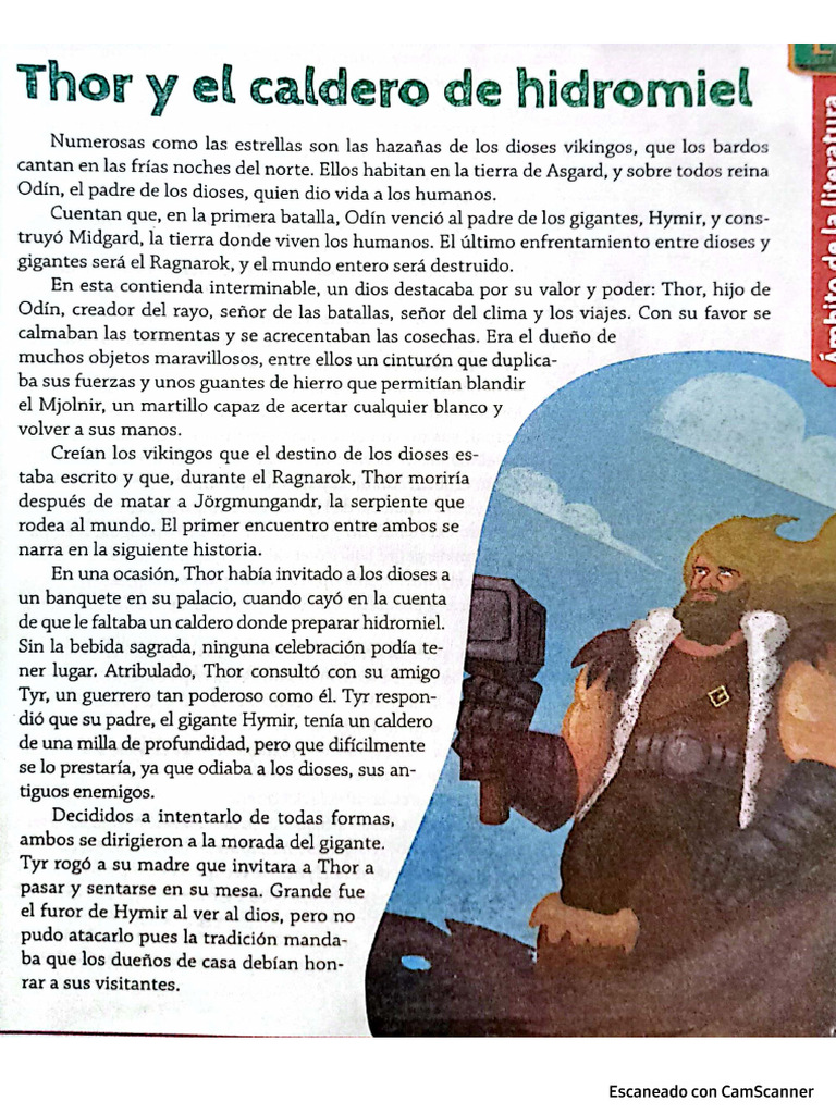 Thor y El Caldero de Hidromiel | PDF