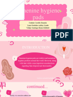 Femenine Hygiene Pads