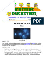 Astronomy For Kids - Stars