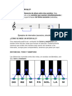 INTERVALOS MUSICALES