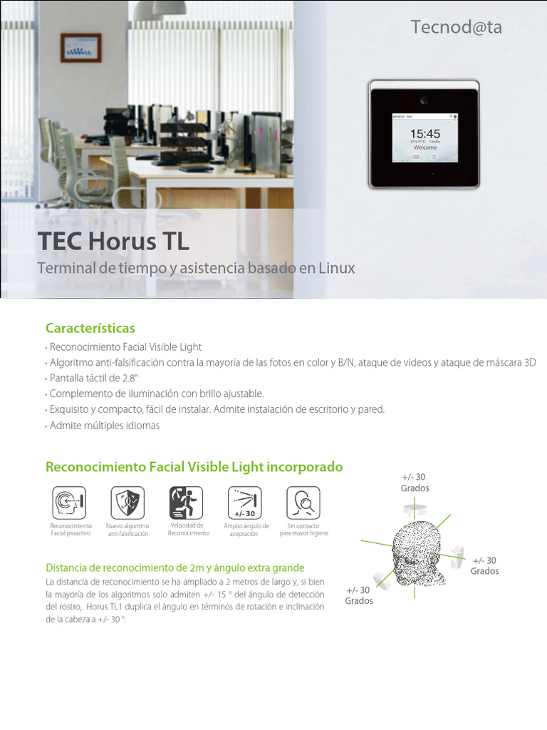 TEC Horus-TL | PDF | Equipo de oficina | Informática