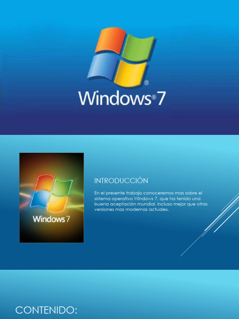 Versiones y características de Windows 7 | PDF | Windows 7 | Microsoft ...